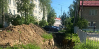 Стало известно, когда закопают ямы на ул. Шишунова и у МЦ «Выбор» в Талдоме - Regions.Ru