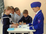 ПОСВЯЩЕНИЕ ПЕРВОКЛАССНИКОВ В ПЕШЕХОДЫ