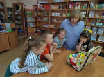 Литературная викторина "Чемодан с загадками". Запрудненская библиотека