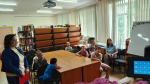 Познавательный час "Мультфильмы детства". Запрудненская библиотека