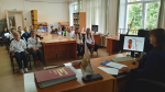 Литературно-игровая программа «Знания границ не знают». Запрудненская библиотека