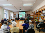 Библиокафе "Хороший вкус": к 100-летию Е. Евстигнеева. Запрудненская библиотека